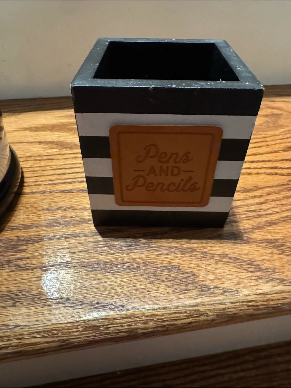 Black and White Striped Home Decor